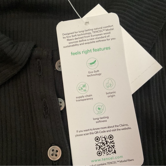 NWT J Crew Factory Collared Ribbed Shirt - Picture 6 of 8